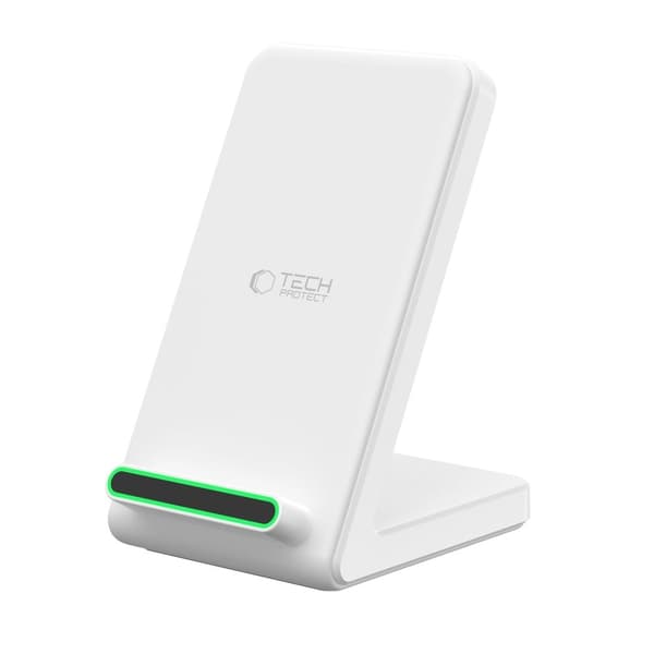 Tech-Protect 15W Qi Trådlös Laddare Vit