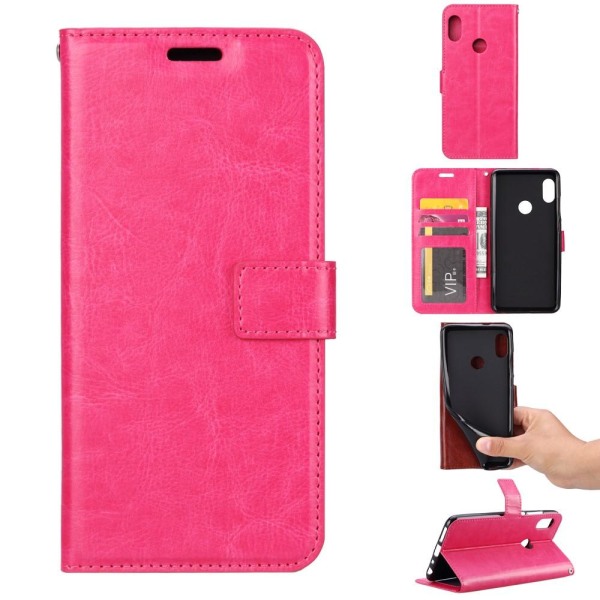 Huawei P Smart (2019) - Plånboksfodral - Rosa Pink Rosa