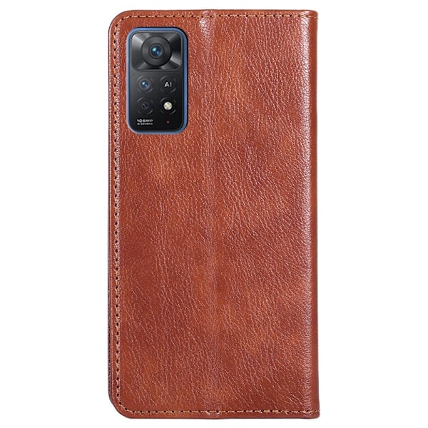 Xiaomi Redmi Note 11 Pro 5G Fodral Vintage Flip Brun