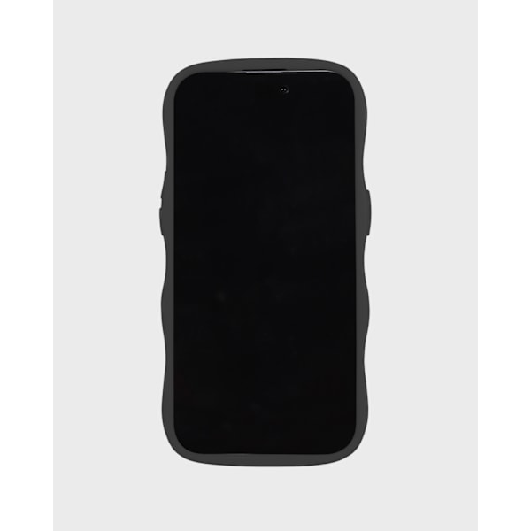 holdit iPhone 14 Pro Max Skal Wavy Svart/Transpare