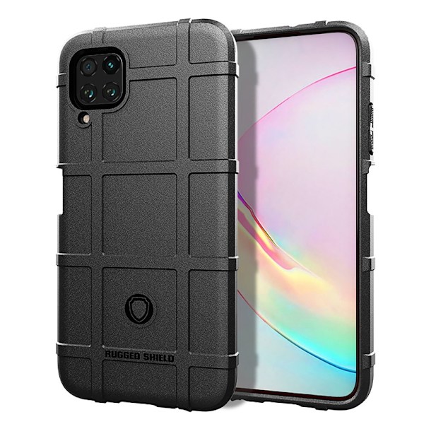 Huawei P40 Lite - Robust Skal - Svart Black Svart