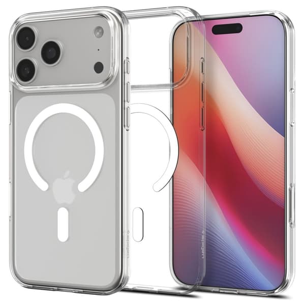 Spigen iPhone 17 Pro Max Skal MagSafe Liquid Crystal Transparent