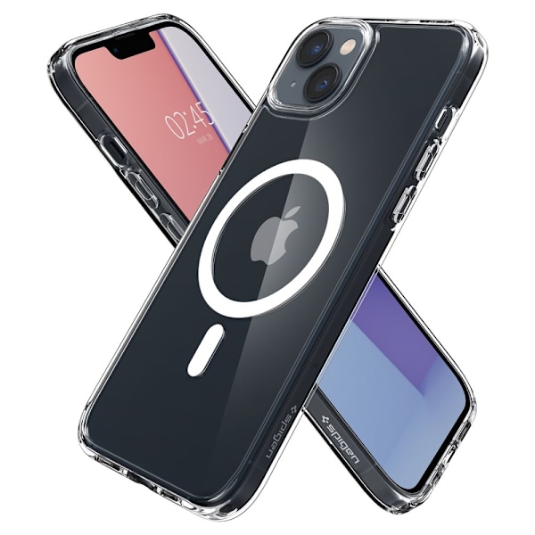 Spigen iPhone 14 Skal Ultra Hybrid Mag MagSafe Vit