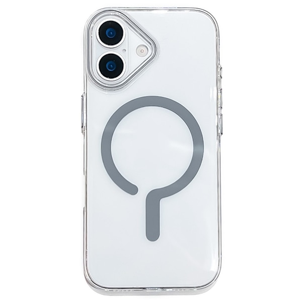iPhone 17 Skal MagSafe Transparent / Grå