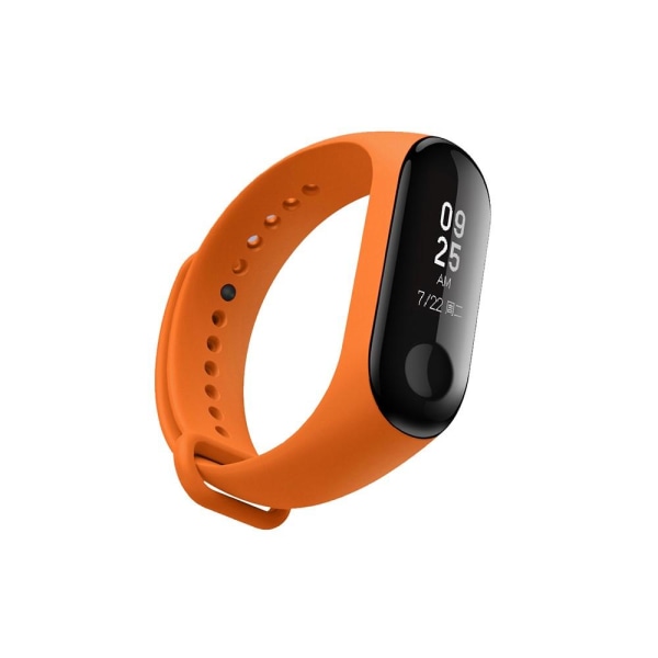 Silikon Armband Xiaomi Band 4/Band 3 - Orange Orange Orange