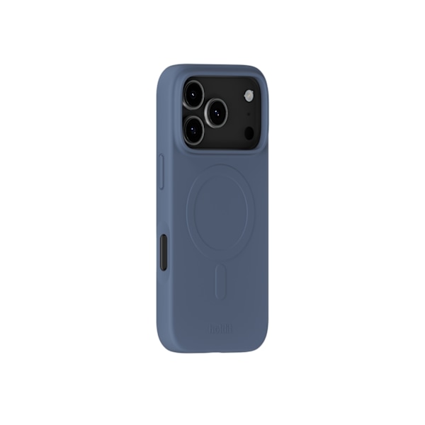 holdit iPhone 17 Pro Mobilskal Soft MagSafe Pacific Blue