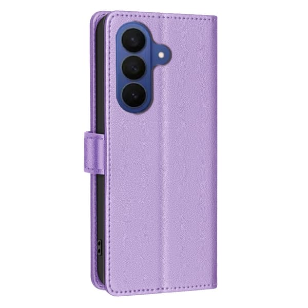 BINFEN Samsung Galaxy S26 Fodral RFID Läder Lila