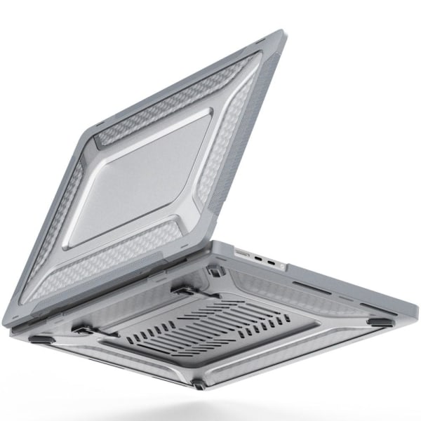 MacBook Pro 16 2021-2023 Skal Med Kickstand Grå