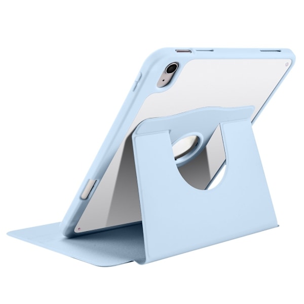 iPad Air 13 2025/2024 Fodral Hybrid Rotation Pennhållare Blå