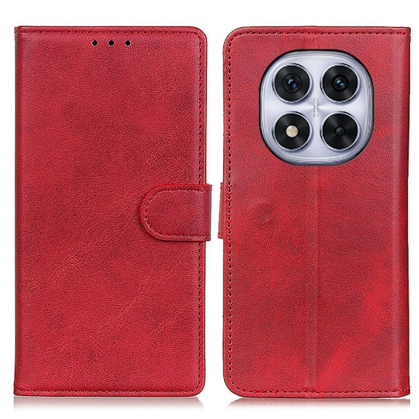 Xiaomi Redmi Note 14 Pro 5G Fodral Läder Röd