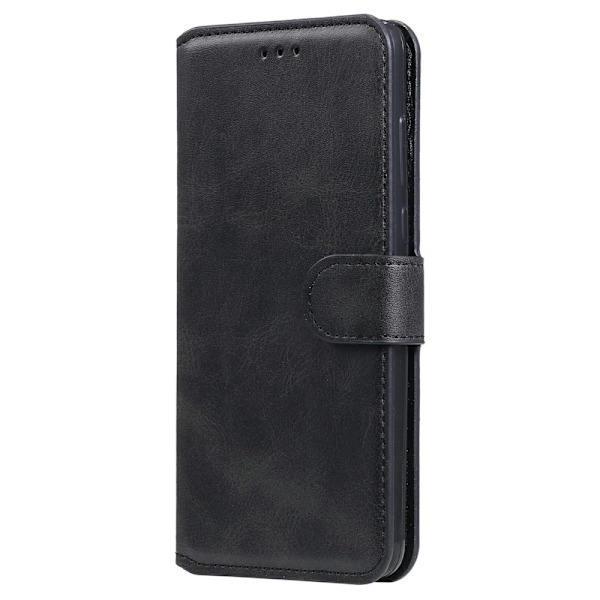 iPhone 13 Fodral Läder Svart Svart