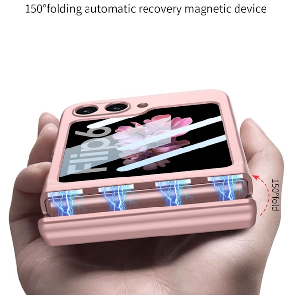 GKK Galaxy Z Flip 6 Skal Hybrid Rosa