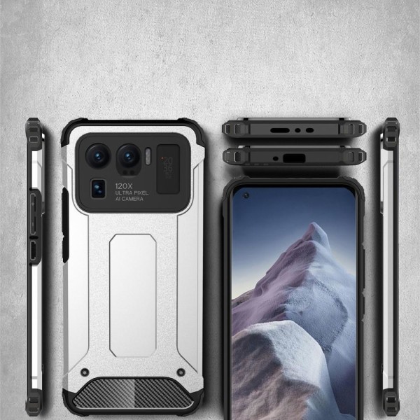 Xiaomi Mi 11 Ultra - Shockproof Hybrid Armor Skal - Svart Svart