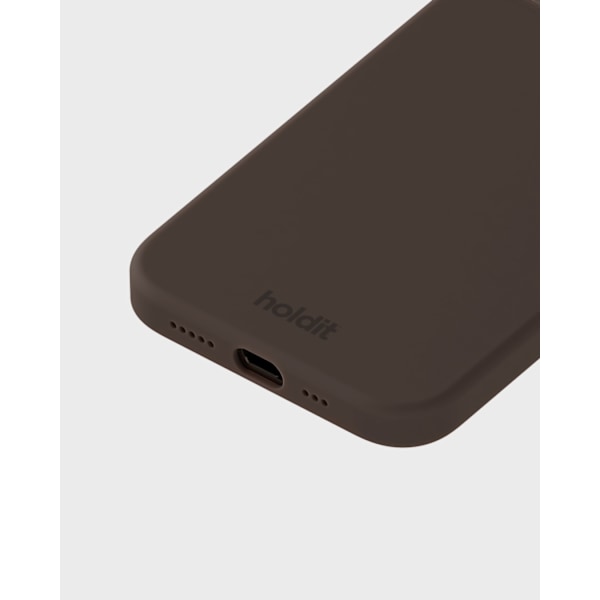 holdit iPhone 12 / 12 Pro Mobilskal Silikon Chocol