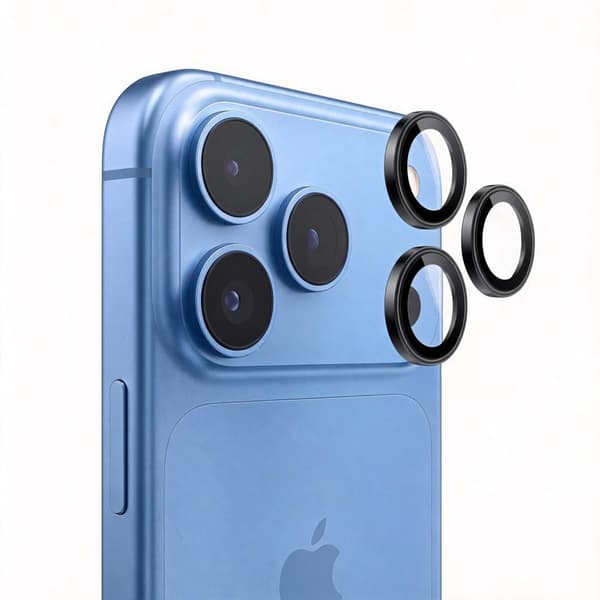 Tech-Protect iPhone 18 Pro / 18 Pro Max Linsskydd Svart