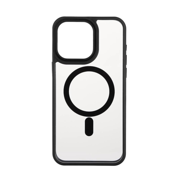 ONSALA iPhone 15 Pro Max Skal Bumper MagSafe Svart/Transparent