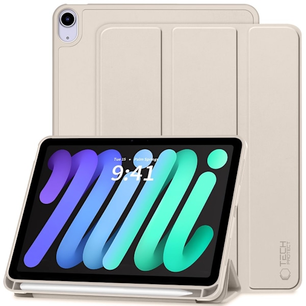 Tech-Protect iPad Mini 2024 / 2021 Fodral SC Pennhållare