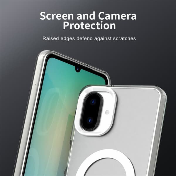 Samsung Galaxy A07 Skal MagSafe Hybrid Vit