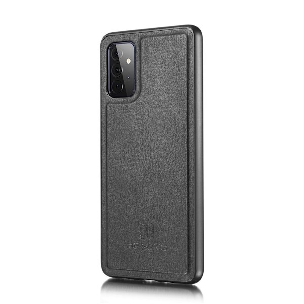 Samsung Galaxy A72 - DG.MING 2in1 Magnet Fodral - Svart Black Svart