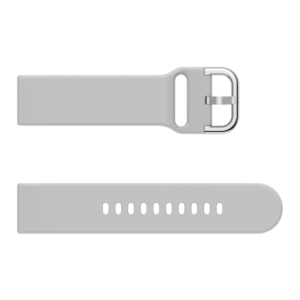 Silikon Armband Fitbit Versa/Versa 2 - Grå Grey Grå