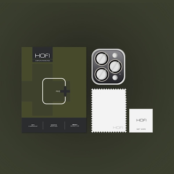 HOFI iPhone 16 Pro / 16 Pro Max Linsskydd CamRing Pro+