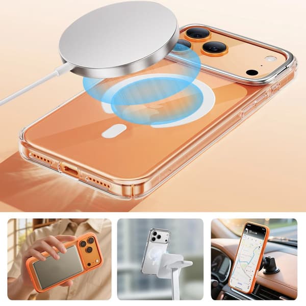 Tech-Protect Magnetisk MagSafe Ring Vit