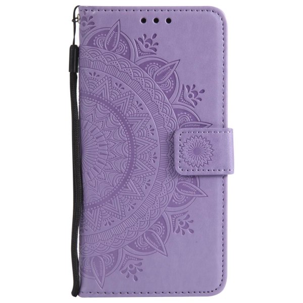 iPhone 6/6S Plus - Mandala Läder Fodral - Lila Purple Lila