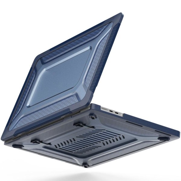 MacBook Pro 16 2021-2023 Skal Med Kickstand Safirblå
