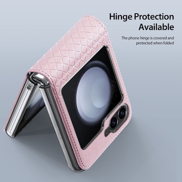 DUX DUCIS Galaxy Z Flip 6 Skal Bril Series Rosa