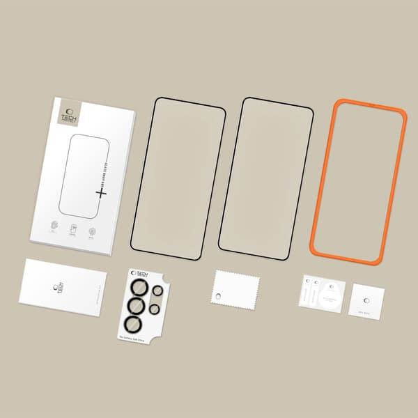 Tech-Protect Galaxy S26 Ultra 3-PACK Skärmskydd / Linsskydd