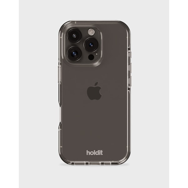 holdit iPhone 16 Pro Mobilskal Seethru Vit