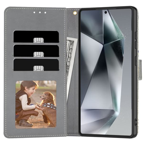 Tech-Protect Galaxy A57 5G Fodral Läder Spring Flowers