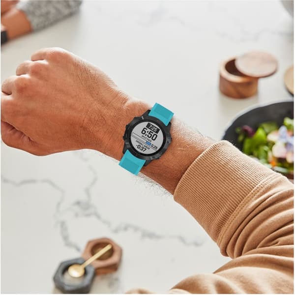 Sport Silikon Armband Garmin Sky Blue