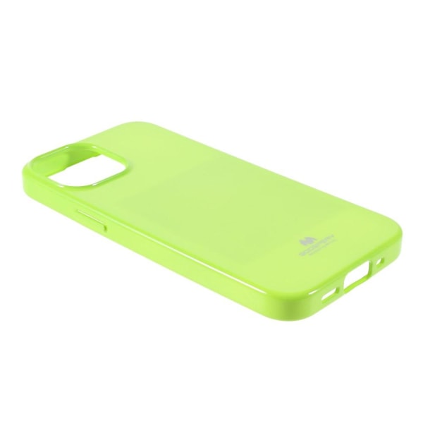 iPhone 13 Mini - Mercury Goospery Pearl Jelly Skal - Lime