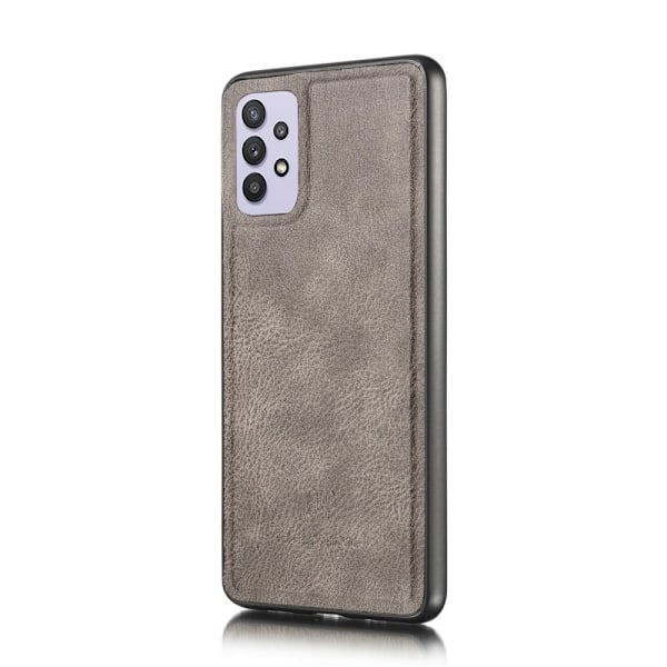 Samsung Galaxy A32 5G - DG.MING 2in1 Magnet Fodral - Grå Grey Grå
