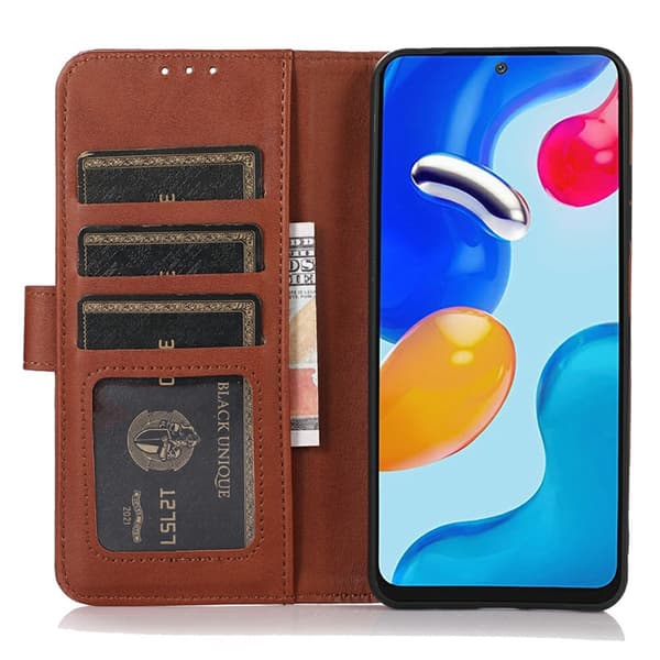 Sony Xperia 1 VII Plånboksfodral Läder Brun