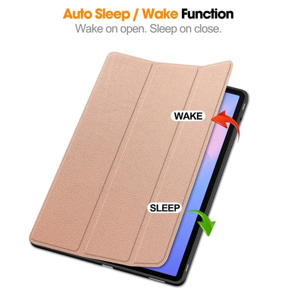 Samsung Galaxy Tab S10 FE Plus Fodral Tri-Fold Pennhållare