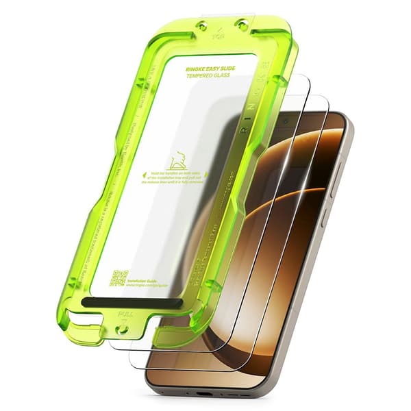 Ringke OnePlus 15 2-PACK Easy Slide Skärmskydd Härdat Glas