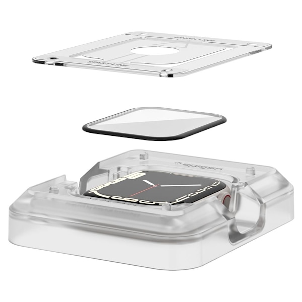 Spigen Apple Watch 41 mm 2-PACK Skärmskydd ProFlex "Ez Fit"