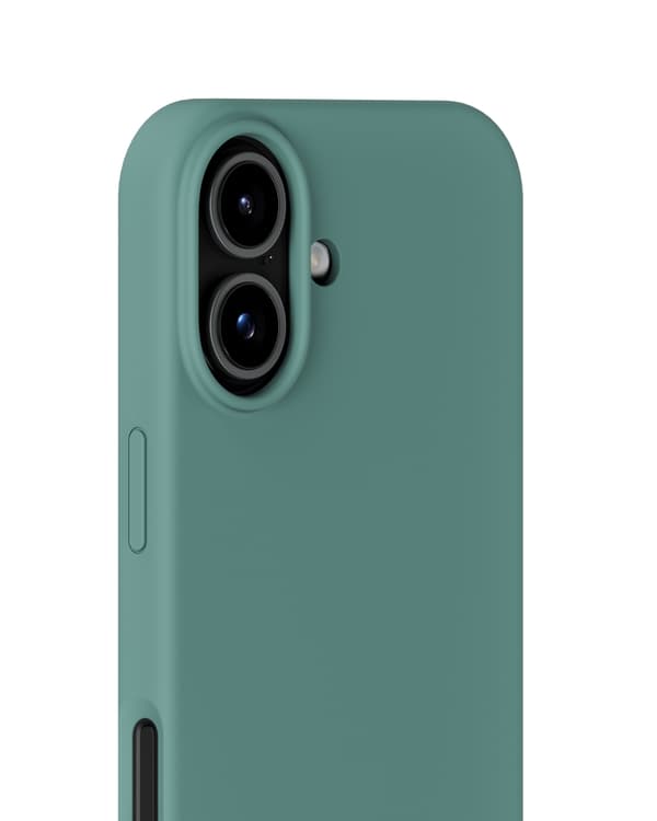 holdit iPhone 17 Mobilskal Silikon Moss Green
