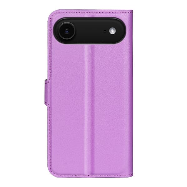 iPhone Air Fodral Litchi Läder Lila