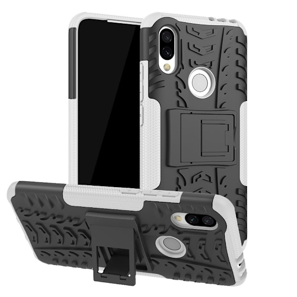 Xiaomi Redmi 7 - Ultimata stöttåliga skalet - Vit White Vit