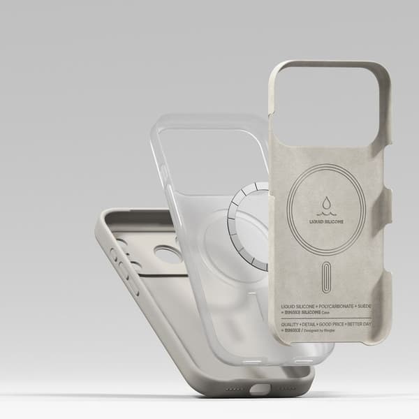 Ringke iPhone 17 Pro Skal MagSafe Silikon Stone