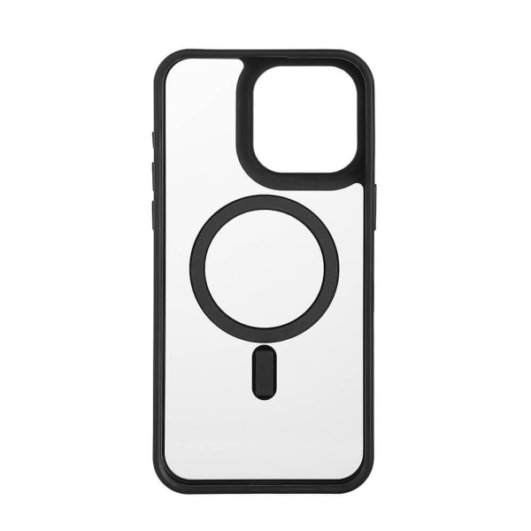 ONSALA iPhone 15 Pro Max Skal Bumper MagSafe Svart/Transparent