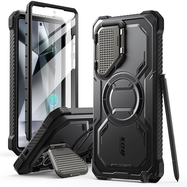 Supcase Galaxy S25 Ultra Skal MagSafe Iblsn ArmorBox Svart
