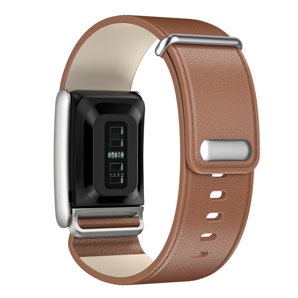 Whoop 5.0 Klockarmband Äkta Läder Brun