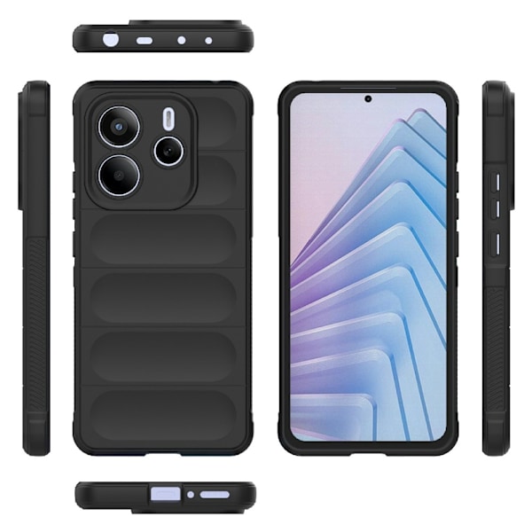 Xiaomi Redmi Note 14 5G Skal Magic Shield Svart