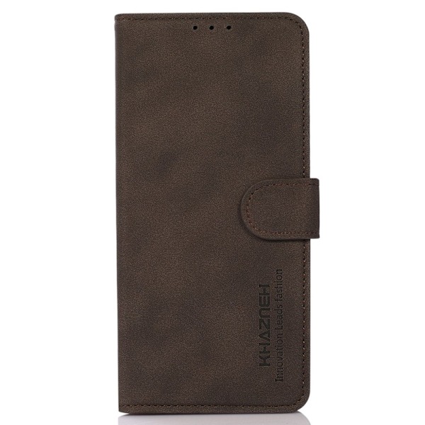 KHAZNEH Samsung Galaxy S23 Ultra Fodral Läder Brun