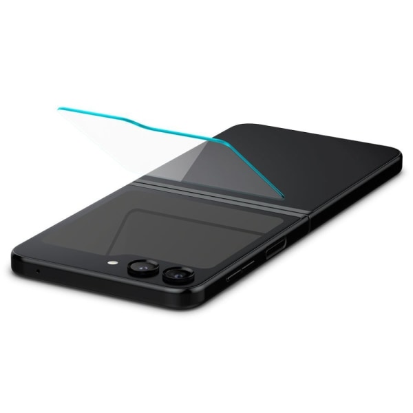 Spigen Galaxy Z Flip 5 2-PACK Skärmskydd "Ez Fit" GLAS.tR