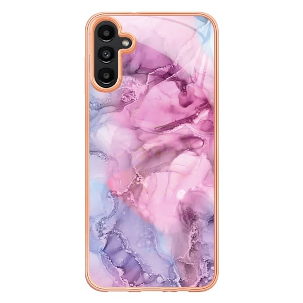 Samsung Galaxy A34 5G Skal Marmor TPU Rosa